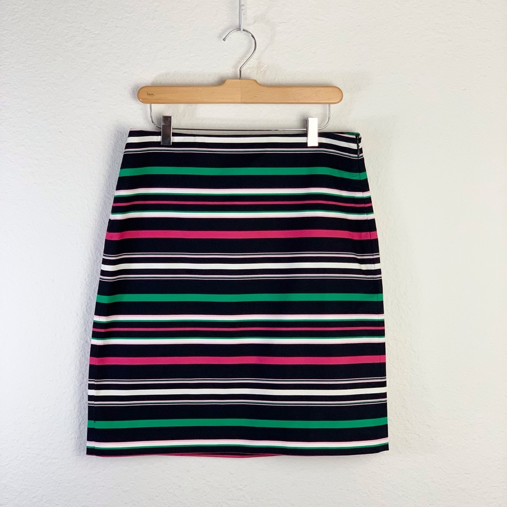 Talbots Factory Outlet Multicolor Striped Skirt Sz 6